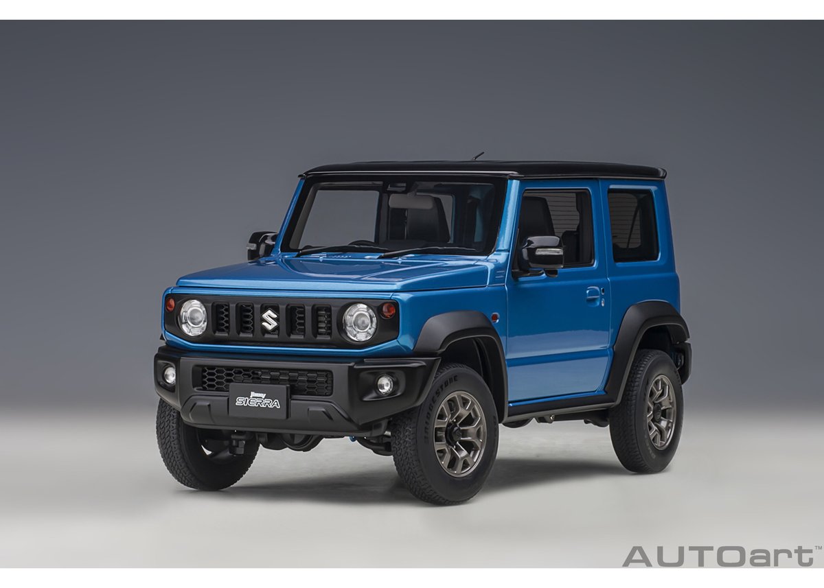 AUTOart 1/18 スズキ ジムニー シエラ (JB74) (ブルー AUTOart 1/18 スズキ ジムニー シエラ (JB74) (ブルー