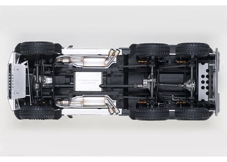 AUTOart 1/18　メルセデス ベンツ G63 AMG 6x6 （シルバー）　76301