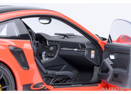 AUTOart 1/18　ポルシェ 911 （991.2） GT3 RS ヴァイザッハ・パッケージ （オレンジ／カーボンブラック）　78177