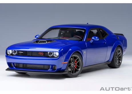 AUTOart 1/18　ダッジ チャレンジャー R/T スキャットパック ワイドボディ 2022 （INDIGO BLUE / メタリック・ブルー）　71772