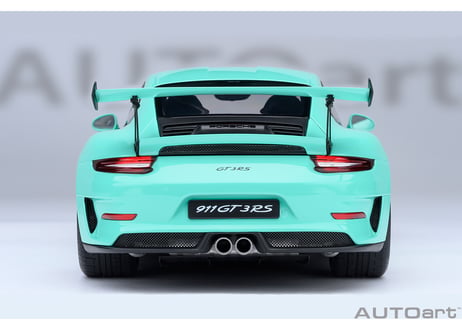 AUTOart 1/18　ポルシェ 911 （991.2） GT3 RS （ミントグリーン）　78181