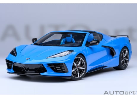 AUTOart 1/18　シボレー コルベット （C8） スティングレイ Z51 （ブルー）　71281