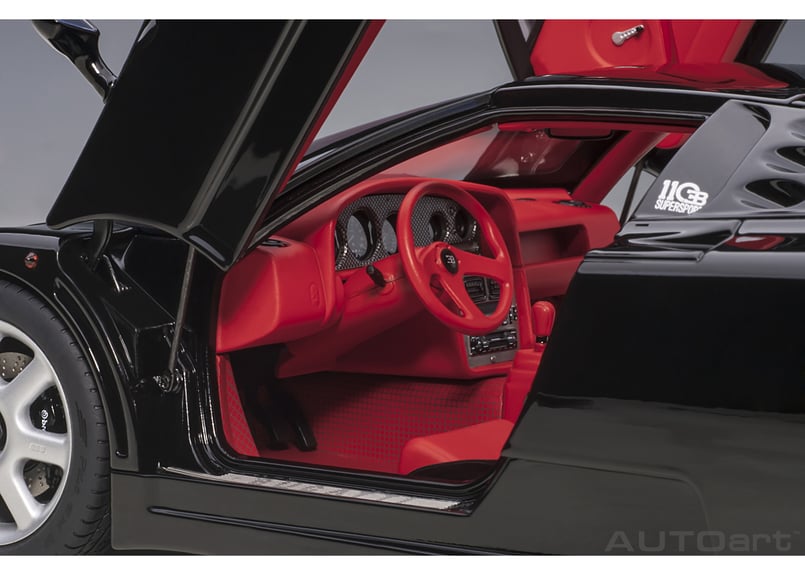 AUTOart 1/18 ブガッティ EB110 SS (ブラック) 70919 | AUTO AUTOart 1/18 ブガッティ EB110 SS (ブラック) 70919 | AUTO