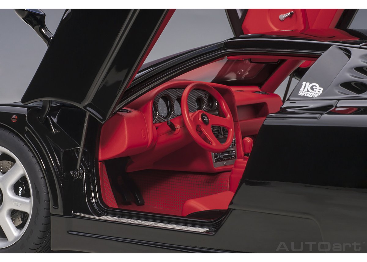 AUTOart 1/18 ブガッティ EB110 SS (ブラック) 70919 | AUTO AUTOart 1/18 ブガッティ EB110 SS (ブラック) 70919 | AUTO