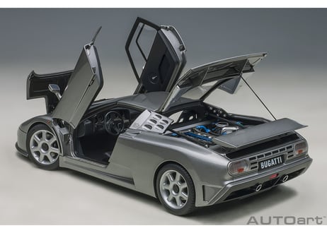 AUTOart 1/18　ブガッティ EB110 SS （シルバー・メタリック）　70916