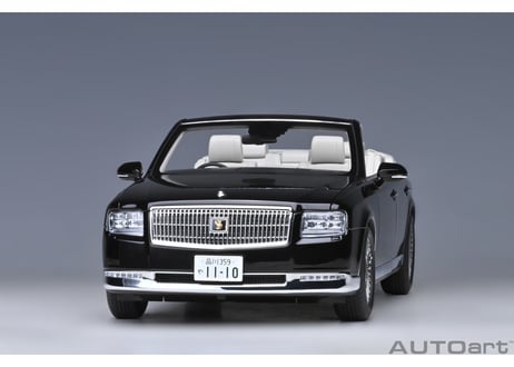 AUTOart 1/18　トヨタ センチュリー オープンカー （神威 ＜かむい＞　エターナルブラック）　79531