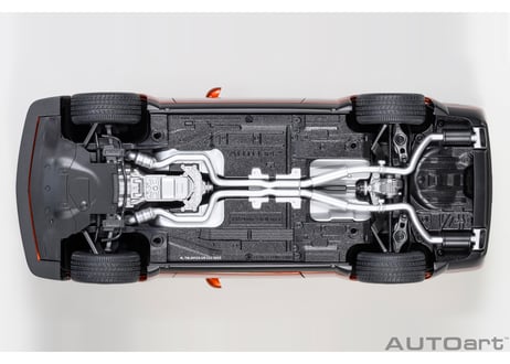 AUTOart 1/18　ダッジ チャレンジャー R/T スキャットパック ワイドボディ 2022 （SINAMON STICK / メタリック・オレンジ）　71773