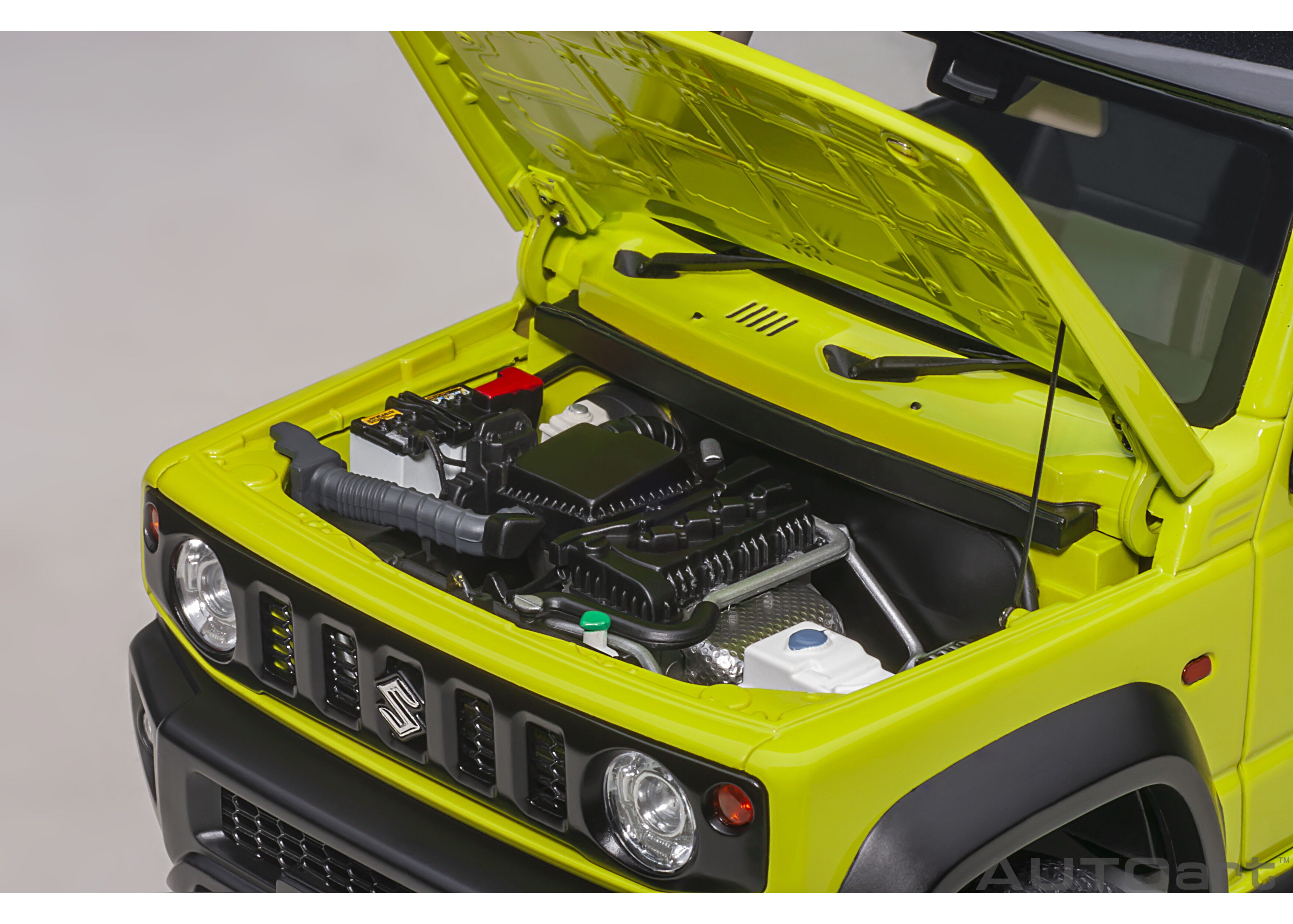 AUTOart 1/18 スズキ ジムニー シエラ (JB74) ブルー・メタリック