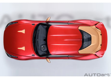AUTOart 1/18　NISSAN GT-R50 by ITALDESIGN （メタリック・レッド／ゴールド）　77514
