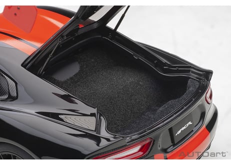 AUTOart 1/18　ダッジ バイパー 1:28 エディション ACR （ブラック／レッド・ストライプ）　71732