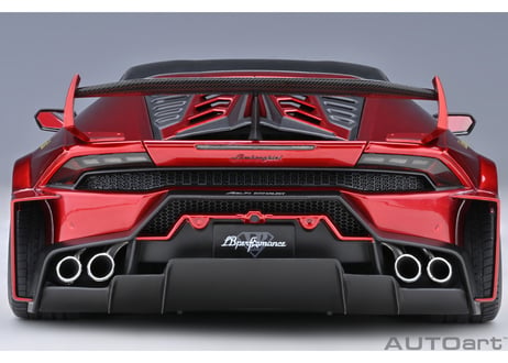 AUTOart 1/18　 リバティーウォーク LB‐シルエット ワークス ランボルギーニ ウラカン GT （ハイパー・レッド）　79126
