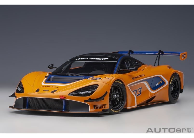 AUTOart 1/18 マクラーレン 720S GT3 #03 （オレンジ）＊開閉無し 81...