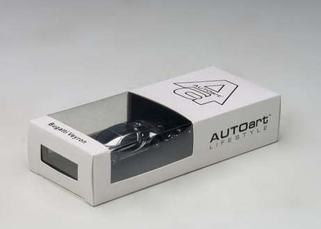 AUTOart  1/87スケール　ブガッティ ヴェイロン キーチェーン （アルミニウム）　41604