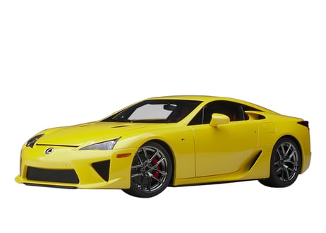 AUTOart 1/18　レクサス LFA （パール・イエロー）　78854