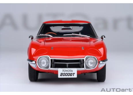 AUTOart 1/18　トヨタ 2000GT 1967 （レッド）　79547