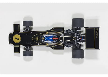 AUTOart 1/18　ロータス 72E 1973 #1 エマーソン・フィッティパルディ 87328（ドライバーフィギュア付き）　 87328