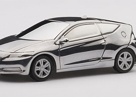 AUTOart  1/87スケール　ホンダ CR-Z キーチェーン （アルミニウム）　41601