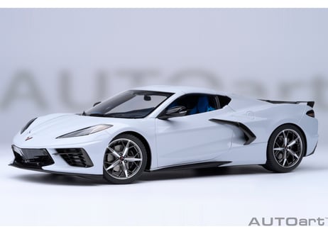 AUTOart 1/18　シボレー コルベット （C8） スティングレイ Z51 （グレー・メタリック）　71284