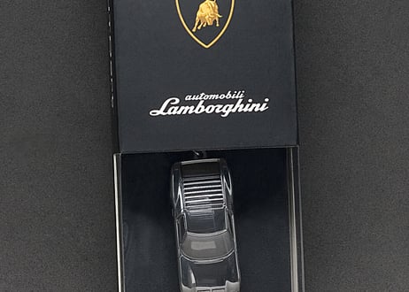 AUTOart  1/87スケール　ランボルギーニ ミウラ キーチェーン （アルミニウム）　41609