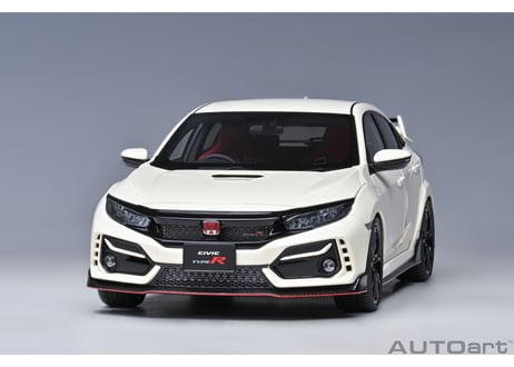 AUTOart 1/18　ホンダ シビック タイプR （FK8） 2021 （チャンピオンシップホワイト）　73220