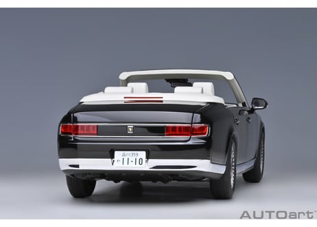 AUTOart 1/18　トヨタ センチュリー オープンカー （神威 ＜かむい＞　エターナルブラック）　79531