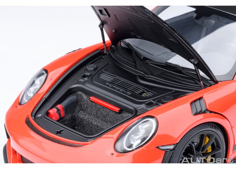 AUTOart 1/18　ポルシェ 911 （991.2） GT3 RS ヴァイザッハ・パッケージ （オレンジ／カーボンブラック）　78177