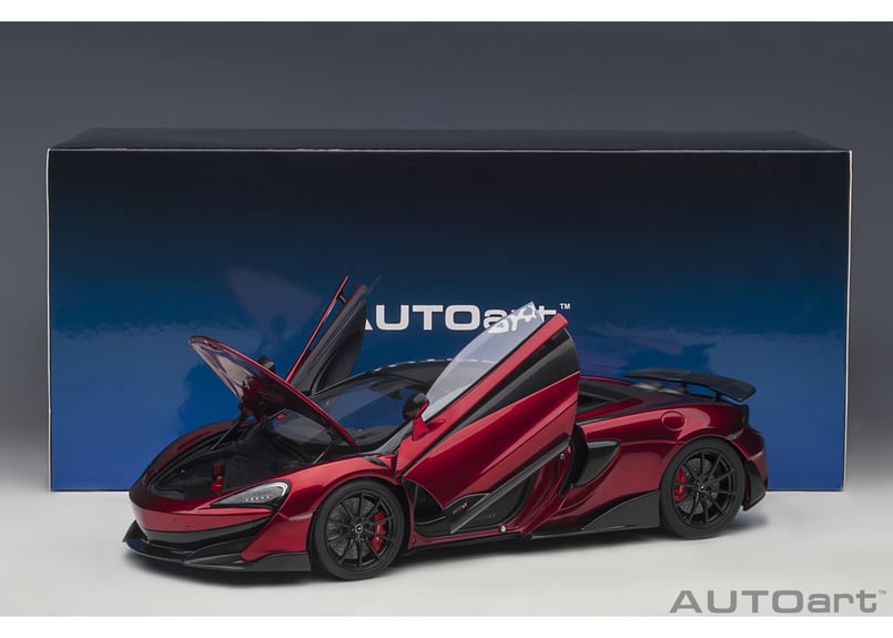 AUTOart 1/18 マクラーレン 600LT （レッド・メタリック／カーボン 