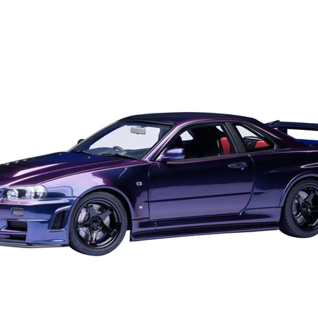 AUTOart 1/18　ニスモ R34 GT-R Z-tune （ミッドナイトパープルⅢ）　77464