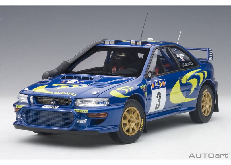 AUTOart 1/18 スバル インプレッサ WRC 1997 ＃3 （コリン・マクレー/ニ...