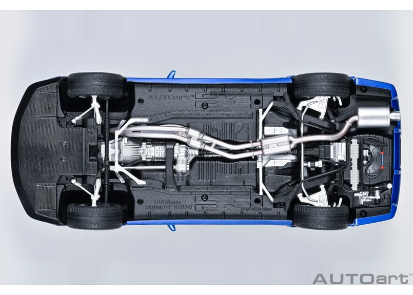 AUTOart 1/18 ニスモ R34 GT-R Z-tune (ベイサイドブルー) 774 AUTOart 1/18 ニスモ R34 GT-R Z-tune (ベイサイドブルー) 774