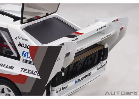 AUTOart 1/18　アウディ スポーツクワトロ S1 1987 #1 （パイクスピーク優勝／ヴァルター・ロール）　88700