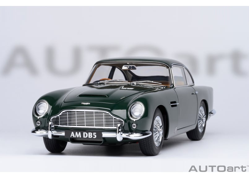 美しい 1/18 AUTOart アストンマーチン 70286 (ダークグリーン) DB5 乗用車