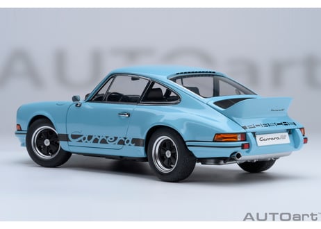 AUTOart 1/18　ポルシェ 911 カレラ 2.7 RS （ガルフブルー／ブラック・ストライプ）　78032
