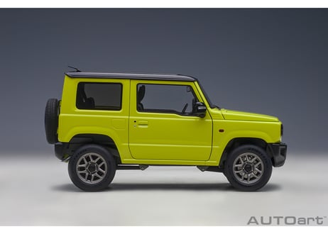 AUTOart 1/18　スズキ ジムニー （JB64） （イエロー／ブラック・ルーフ）　78501