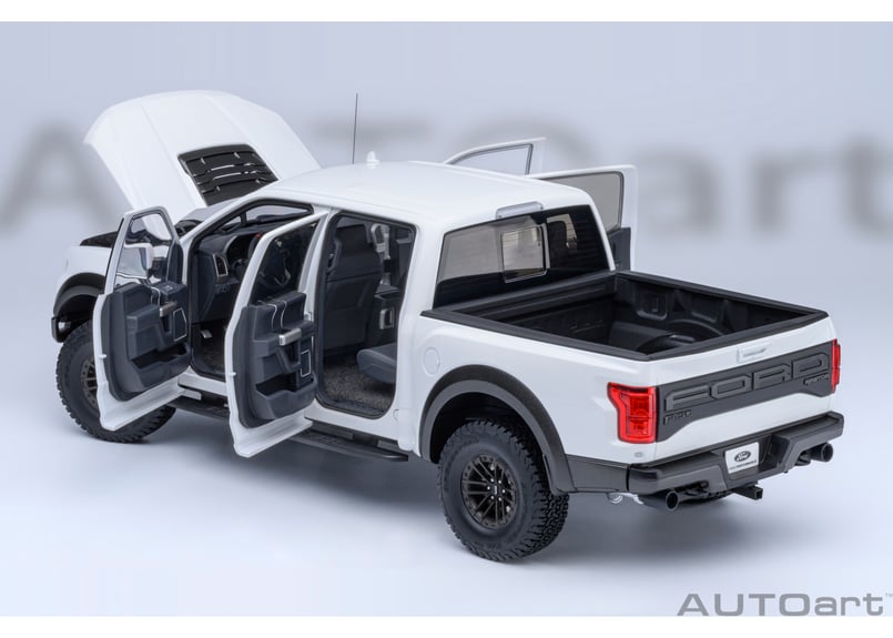 AUTOart 1/18 フォード F-150 ラプター スーパークルー 2019 （ホワイト