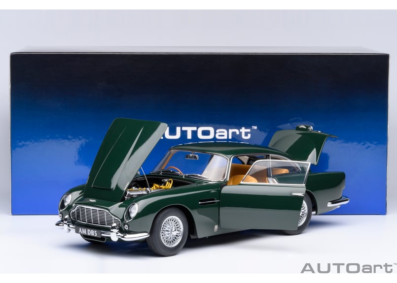 パリコレクション AUTOart 1/18 70286 (ダークグリーン) DB5 アストンマーチン 乗用車