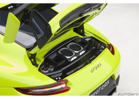 AUTOart 1/18　ポルシェ 911 （991.2） GT2 RS ヴァイザッハ・パッケージ （ライトグリーン／カーボンブラック）　78187