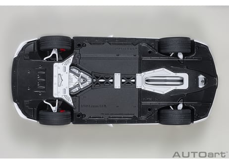 AUTOart 1/18　レクサス LFA （ホワイテスト・ホワイト／ブラック・カーボン）　78851