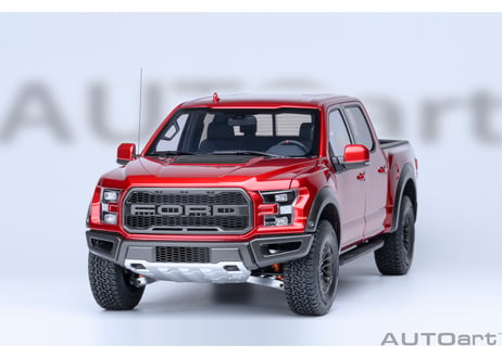 AUTOart 1/18　フォード F-150 ラプター スーパークルー 2019 （メタリック・レッド）　72948