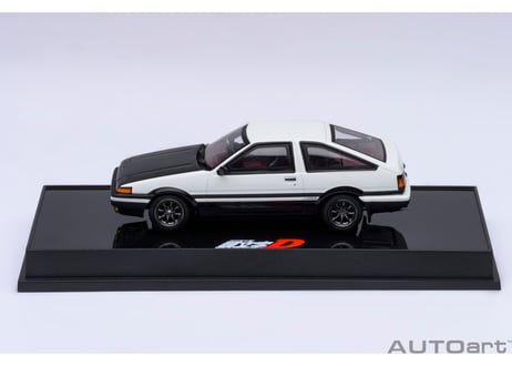 AUTOart 1/64　トヨタ スプリンター トレノ (AE86) 『頭文字 D』 “プロジェクトD” ファイナルバージョン　20036