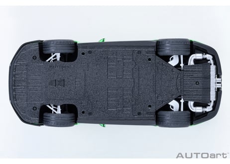 AUTOart 1/18　ポルシェ 911 （991.2） GT3 RS ヴァイザッハ・パッケージ （グリーン／カーボンブラック）　78179