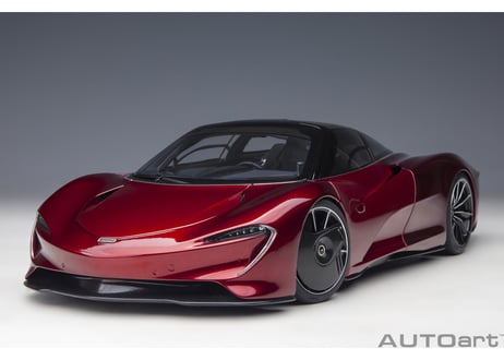 AUTOart 1/18　 マクラーレン スピードテール （メタリック・レッド）　76087
