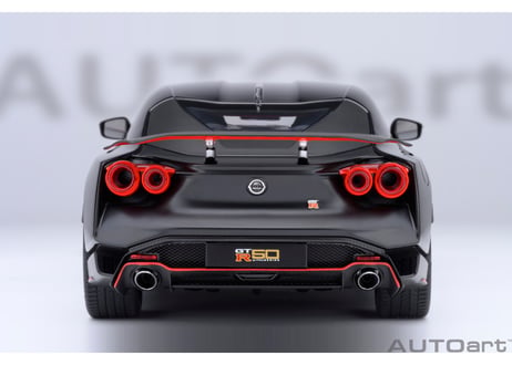 AUTOart 1/18　NISSAN GT-R50 by ITALDESIGN （ブラック／マット・ブラック）　77513