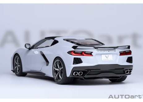 AUTOart 1/18　シボレー コルベット （C8） スティングレイ Z51 （グレー・メタリック）　71284