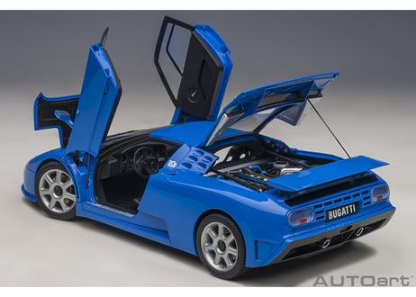 AUTOart 1/18　ブガッティ EB110 SS （フレンチ・ブルー）　70917
