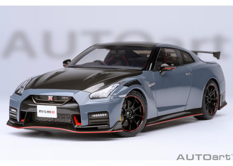 AUTOart 1/18　日産 GT-R （R35） ニスモ スペシャルエディション （NISMOステルスグレー）　77505