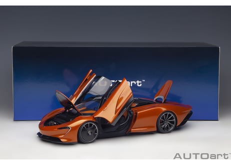 AUTOart 1/18　 マクラーレン スピードテール （メタリック・オレンジ）　76088