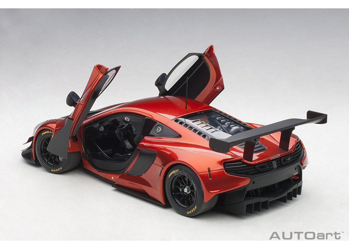 AUTOart 1/18 マクラーレン 650S GT3 （メタリック・オレンジ） 81642
