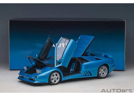 AUTOart 1/18　ランボルギーニ ディアブロ SE30 （BLU SIRENA／メタリック・ブルー）　79156