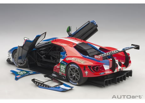 AUTOart 1/18　フォード GT 2016 #66 （ル・マン24時間レース LMGTE Proクラス4位）　81610